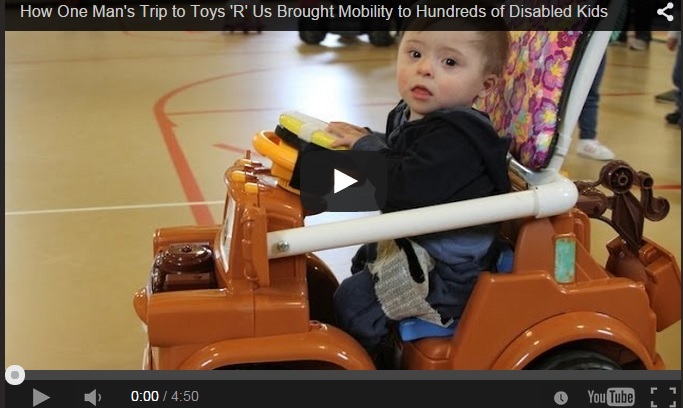 The Coolest Toy Ever for this Little Kid