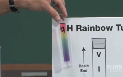 pH Rainbow Tube Demonstration