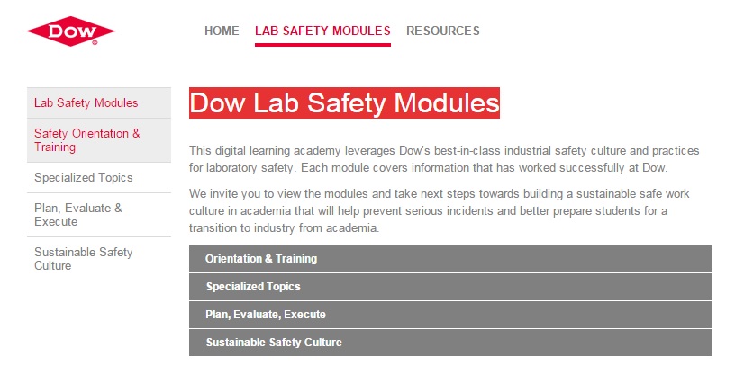 dow safety modules