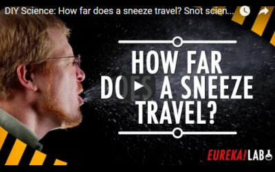 DIY Science: How far does a sneeze travel? Snot science!