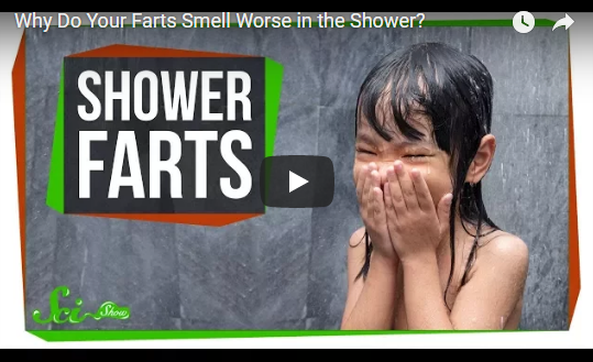 Smell farts why shower do bad in the Why do