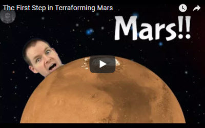 The First Step in Terraforming Mars