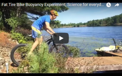 Fat Tire Bike Buoyancy Experiment by Otto