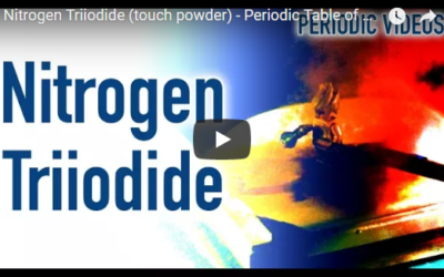 Nitrogen Triiodide (touch powder) – Periodic Table of Videos
