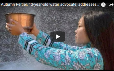 Autumn Peltier, 13-year-old water advocate, addresses UN