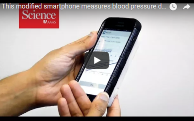 This modified smartphone measures blood pressure directly from your finger – Science Magazine