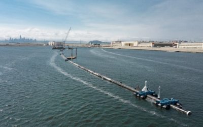 Giant floating boom aims to clean up Great Pacific Garbage Patch | CBC News