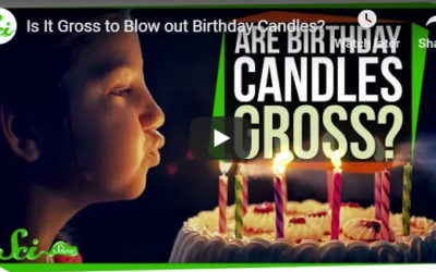 Is It Gross to Blow out Birthday Candles? – YouTube