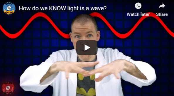 How do we KNOW light is a wave? – YouTube