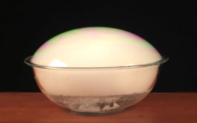 Dry Ice Crystal Ball Bubble – SICK Science | Experiments | Steve Spangler Science