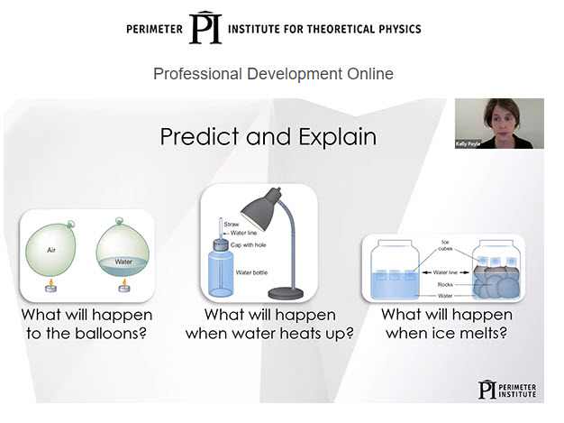 Tools and Strategies for Online Learning from Perimeter Institute