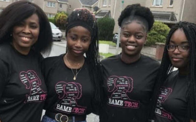A team of Nigerian Irish teen girls just made an award-winning app for dementia patients – submitted by Gerrie Storr