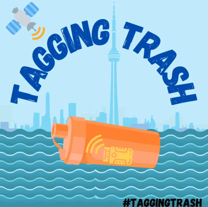 tagging trash project logo